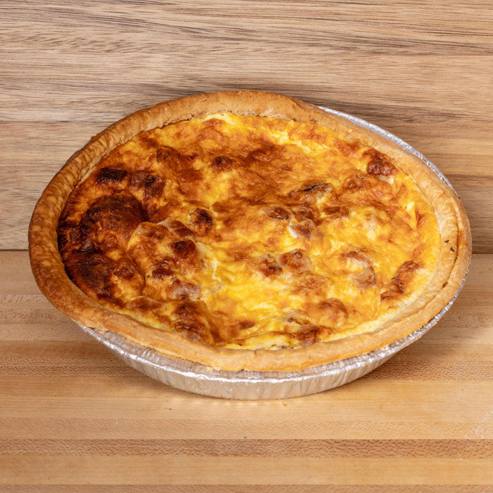 Quiche jambon fromage 9"