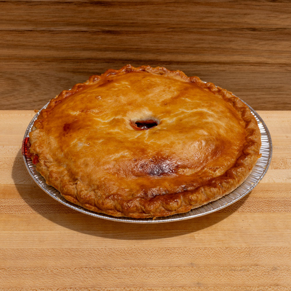 Tarte fraise et rhubarbe