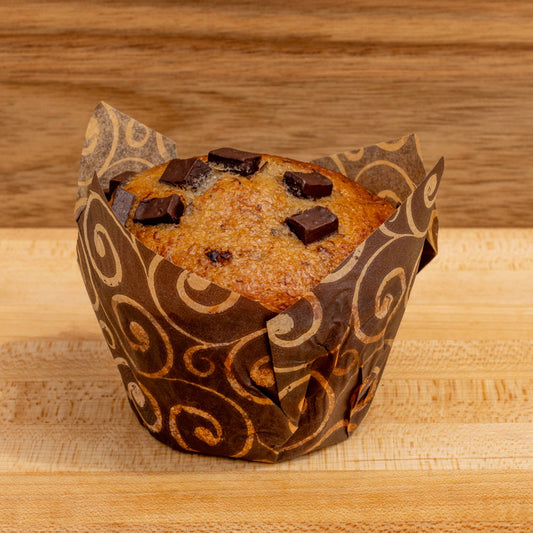 Muffin banane choco