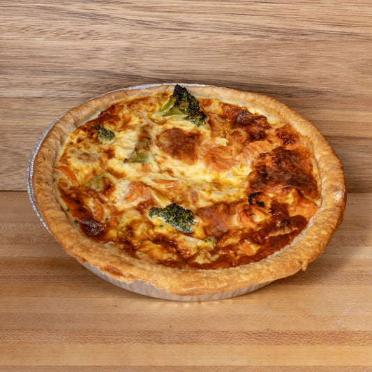 Quiche aux légumes 9"