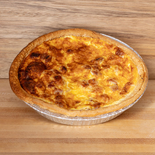 Quiche jambon fromage 9"