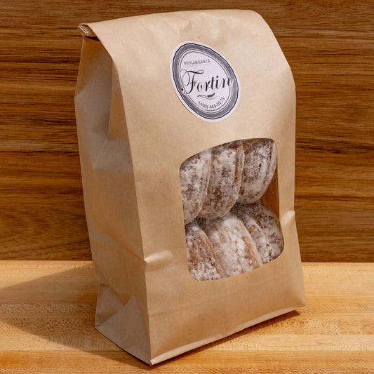 Sac de 8 beignes poudre