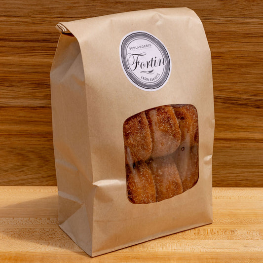 Sac de 8 beignes sucre canelle