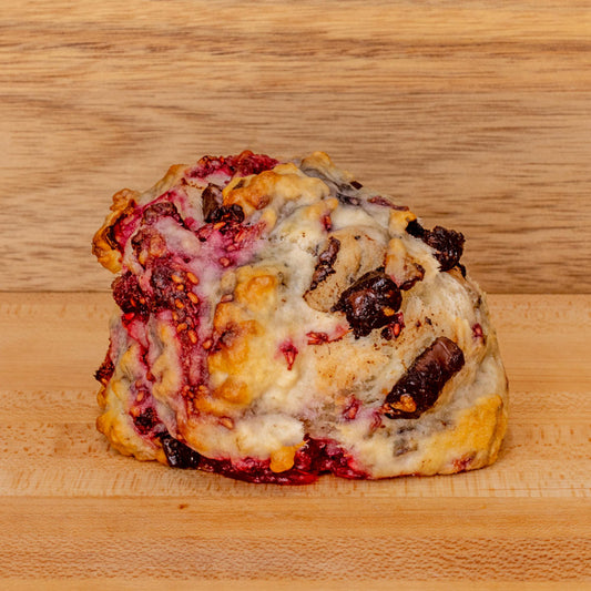 Scone framboise choco 6 pour